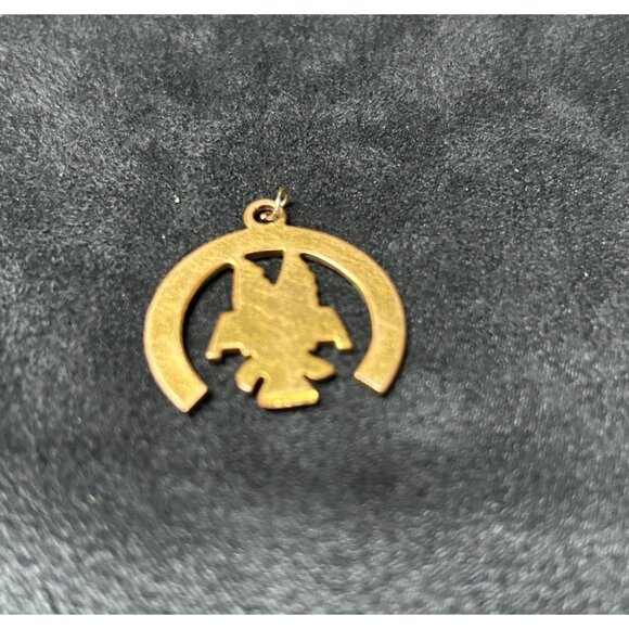 Gold Filled Stewardess Corps American Airlines Retro Charm/Pendant - Picture 6 of 7